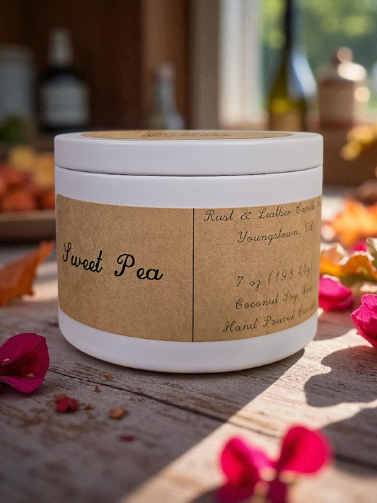 Sweet Pea - 8 oz Candle